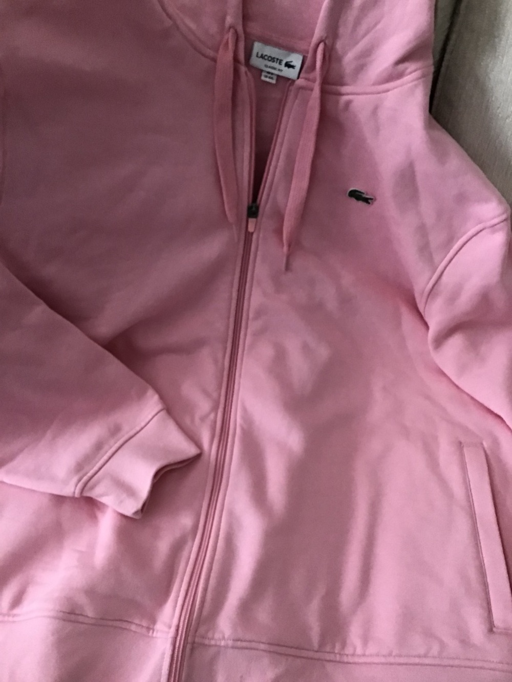 LACOSTE FULL ZIP HOODIE MENS - Picture 6 of 16